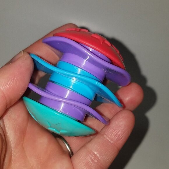 4 Playskool Activity Ball Lot Sensory Spin Face Colorful Replacement - Picture 5 of 9